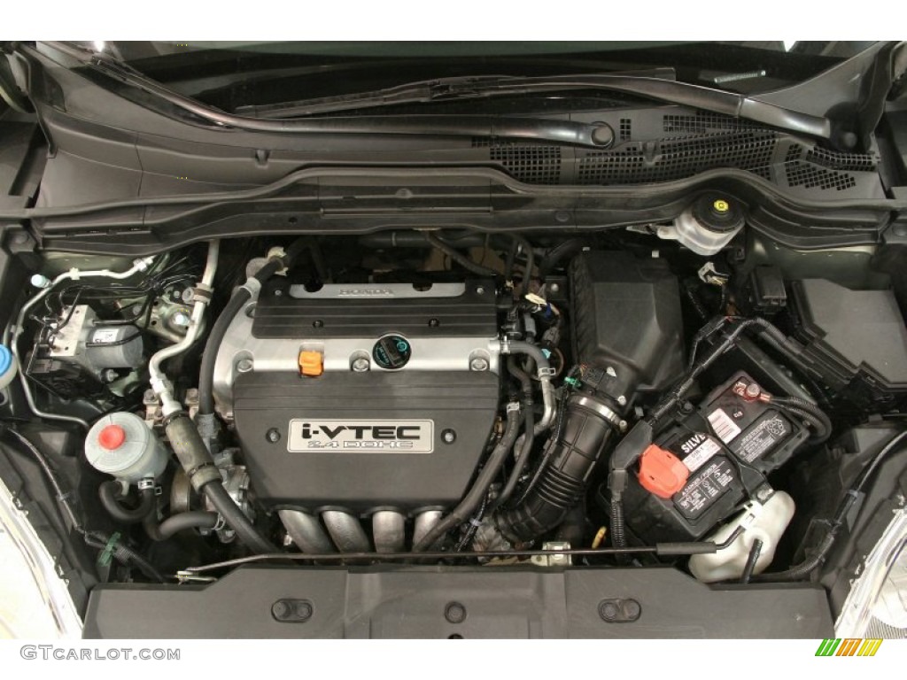 2009 CR-V EX-L 4WD - Green Tea Metallic / Ivory photo #16