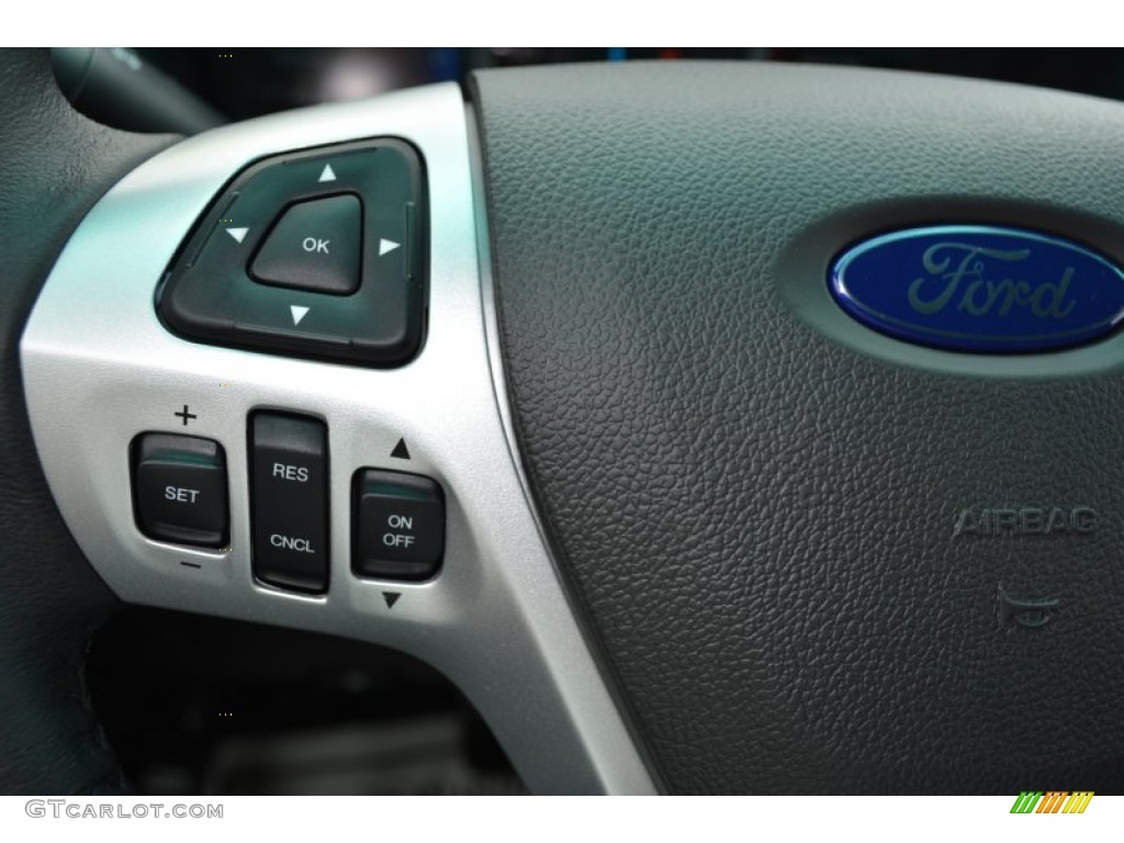 2015 Explorer XLT - Ingot Silver / Charcoal Black photo #20