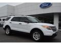 2015 Oxford White Ford Explorer FWD  photo #1