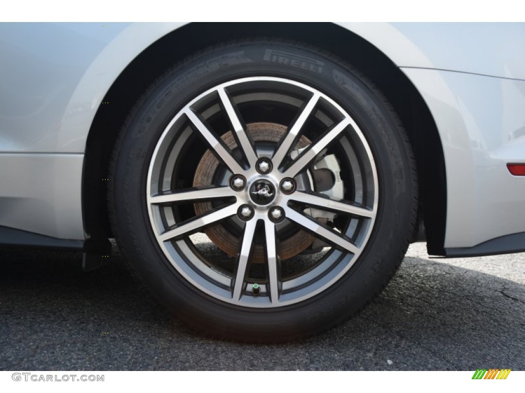 2015 Mustang GT Premium Coupe - Ingot Silver Metallic / Ebony Recaro Sport Seats photo #5