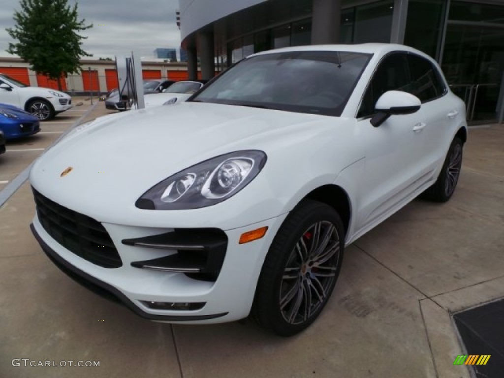 White 2015 Porsche Macan Turbo Exterior Photo #103880922
