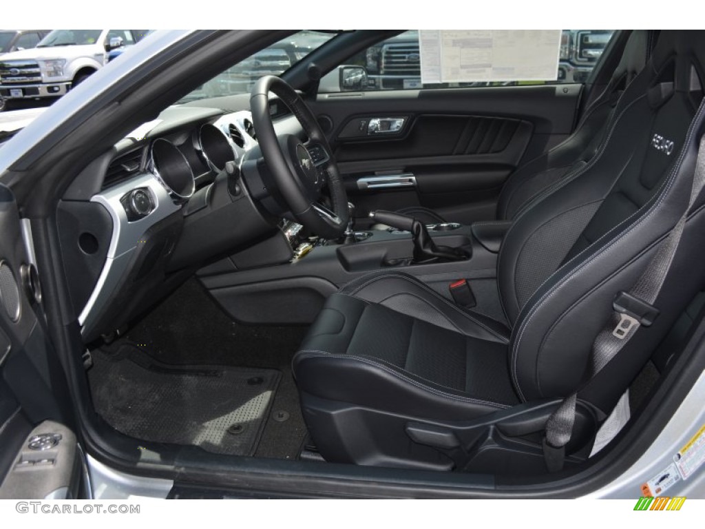 2015 Mustang GT Premium Coupe - Ingot Silver Metallic / Ebony Recaro Sport Seats photo #7