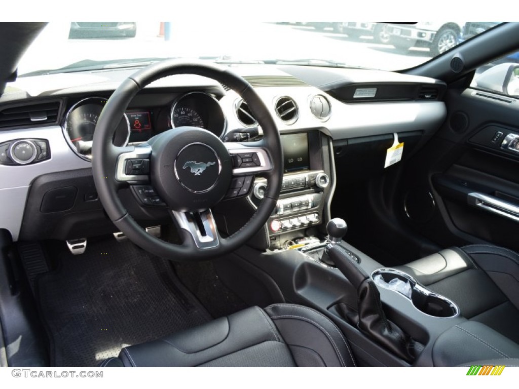 2015 Mustang GT Premium Coupe - Ingot Silver Metallic / Ebony Recaro Sport Seats photo #8