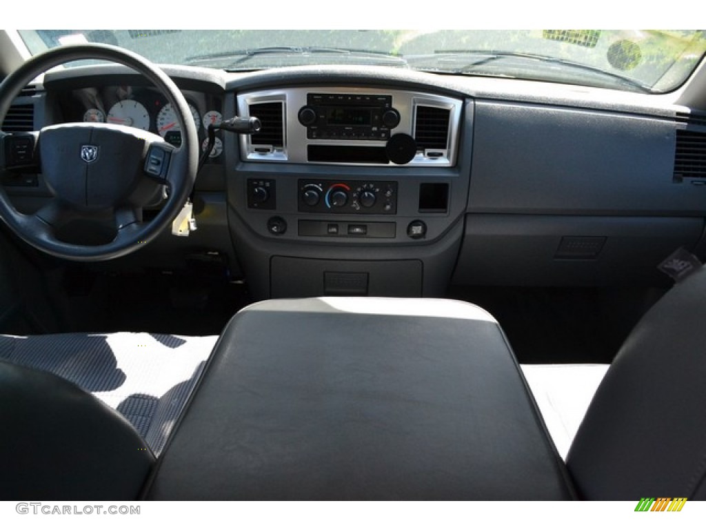 2008 Ram 3500 SLT Quad Cab 4x4 Dually - Bright Silver Metallic / Medium Slate Gray photo #12