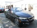 2015 Jet Black BMW 2 Series 228i xDrive Convertible  photo #7