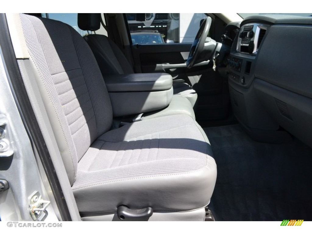2008 Ram 3500 SLT Quad Cab 4x4 Dually - Bright Silver Metallic / Medium Slate Gray photo #15