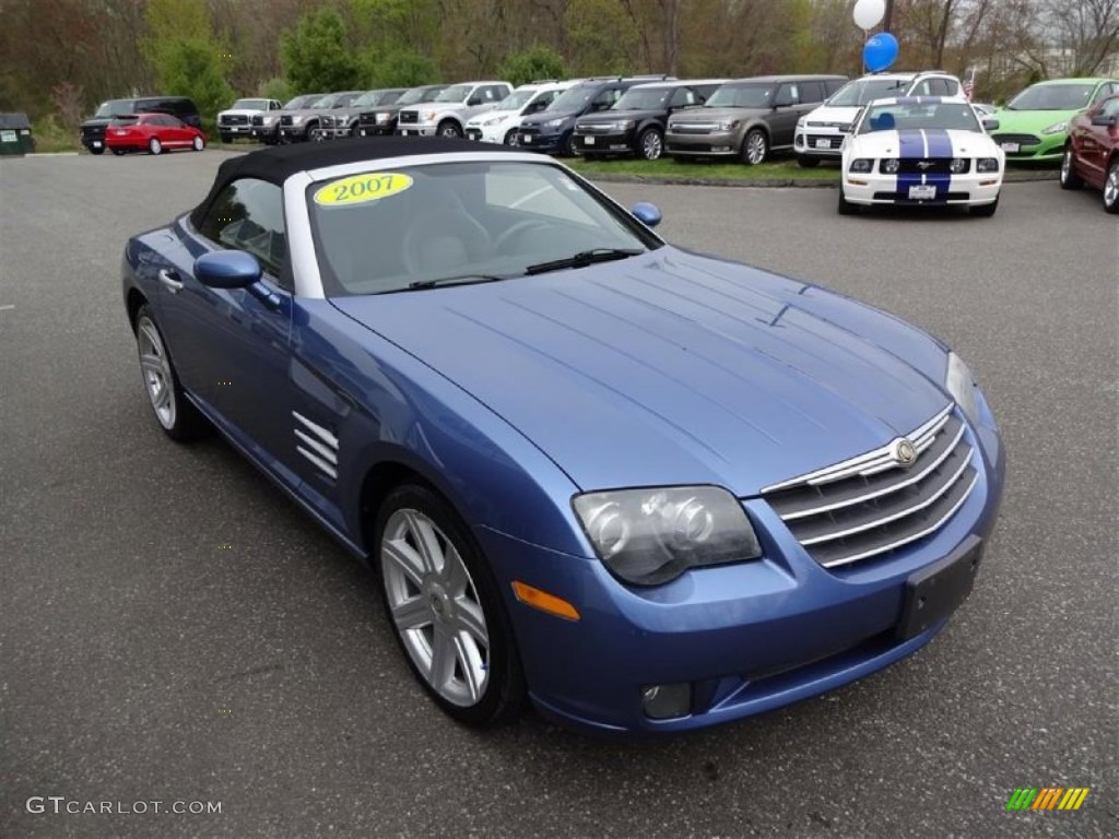 Aero Blue Pearlcoat 2007 Chrysler Crossfire Limited Roadster Exterior Photo #103881822