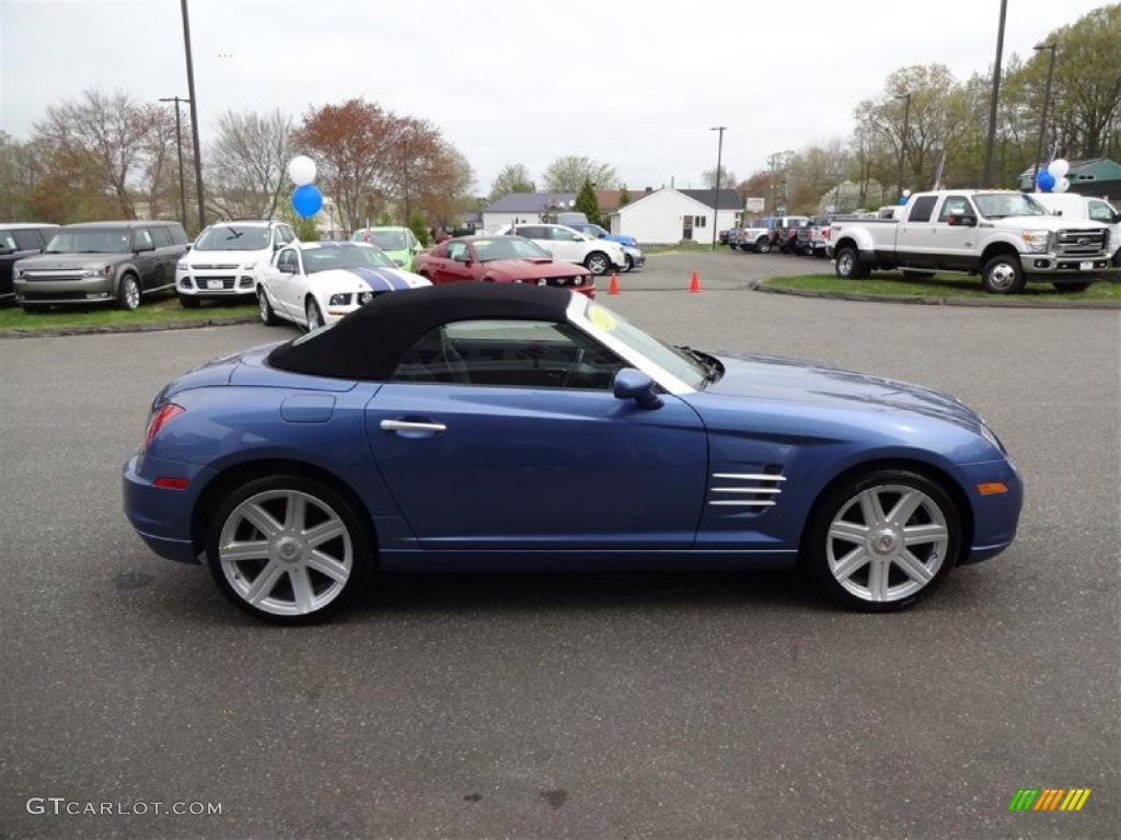 Aero Blue Pearlcoat 2007 Chrysler Crossfire Limited Roadster Exterior Photo #103881946