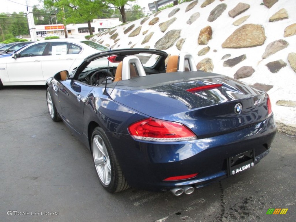 2016 Z4 sDrive28i - Deep Sea Blue Metallic / Walnut photo #4