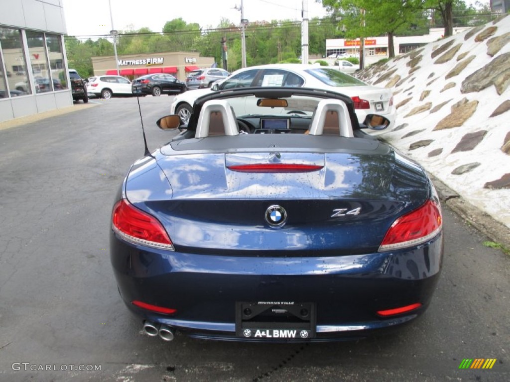 2016 Z4 sDrive28i - Deep Sea Blue Metallic / Walnut photo #5