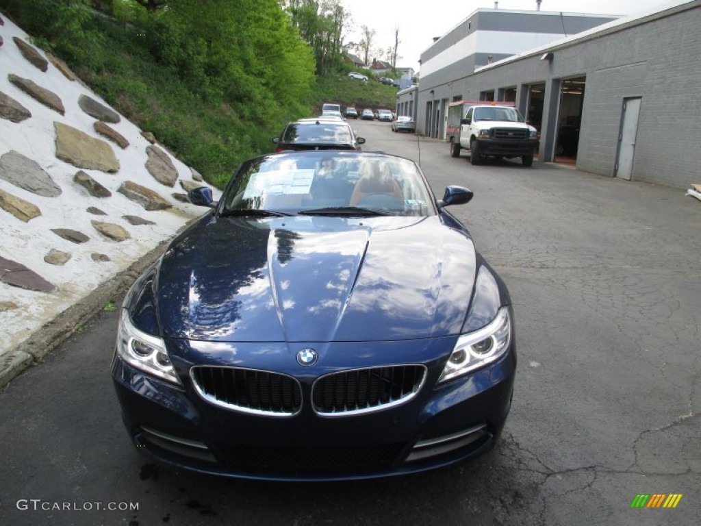 2016 Z4 sDrive28i - Deep Sea Blue Metallic / Walnut photo #8