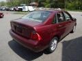 2007 Dark Toreador Red Metallic Ford Focus ZX4 SE Sedan  photo #7