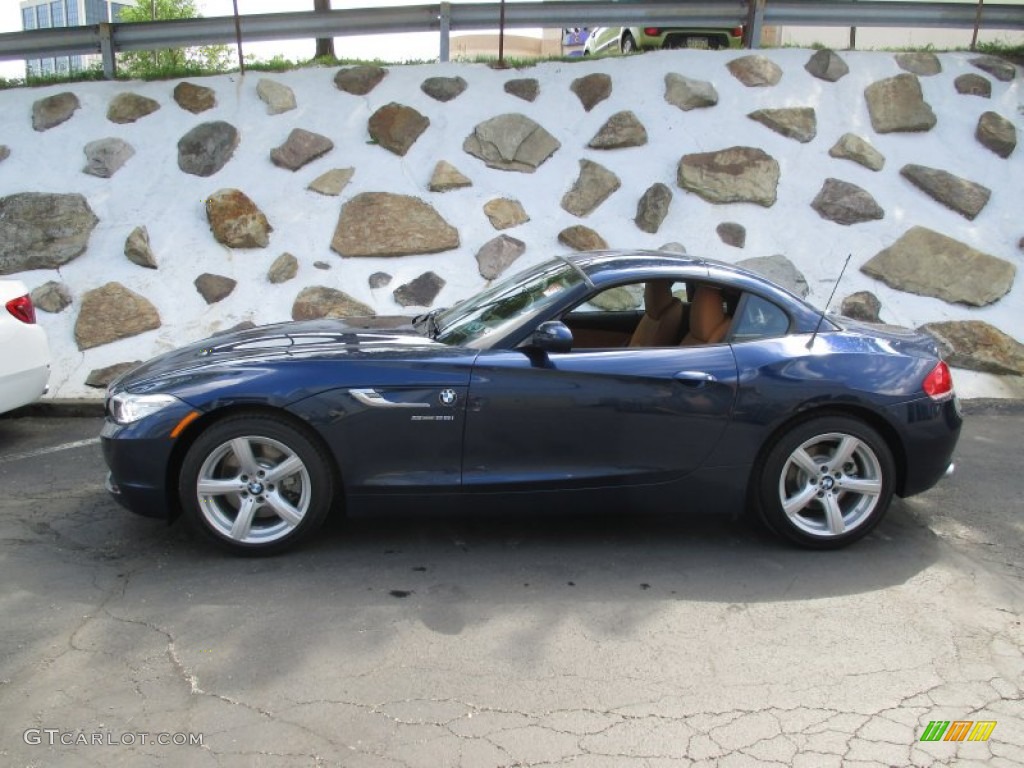 2016 Z4 sDrive28i - Deep Sea Blue Metallic / Walnut photo #11