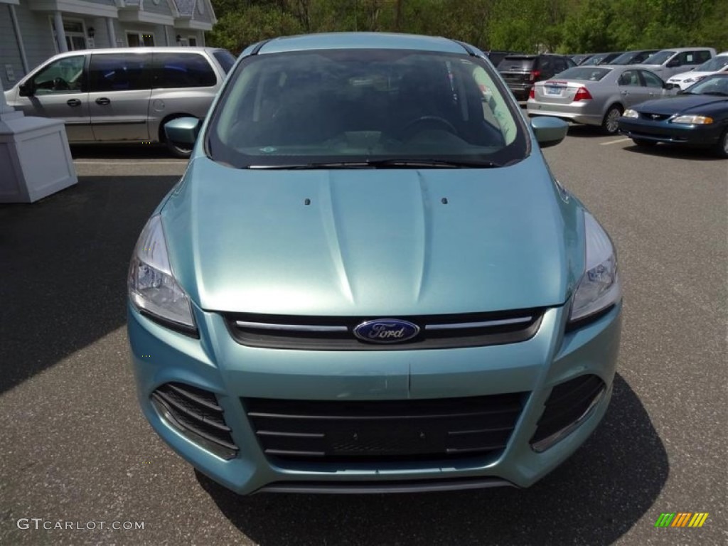 2013 Escape SE 1.6L EcoBoost - Frosted Glass Metallic / Charcoal Black photo #2