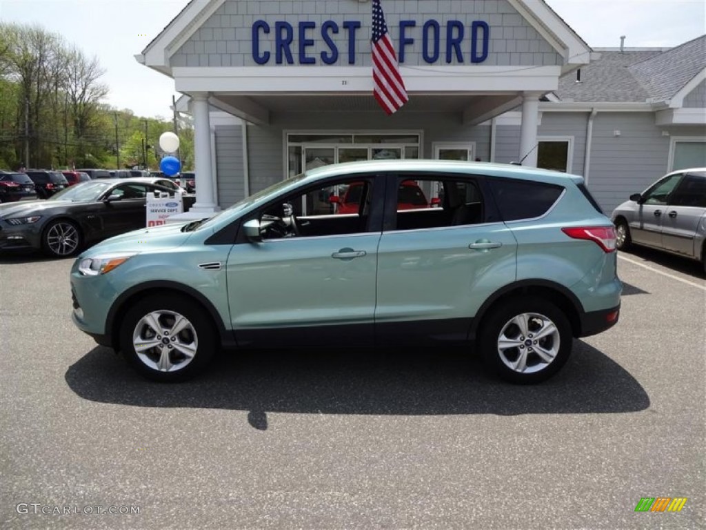 2013 Escape SE 1.6L EcoBoost - Frosted Glass Metallic / Charcoal Black photo #4