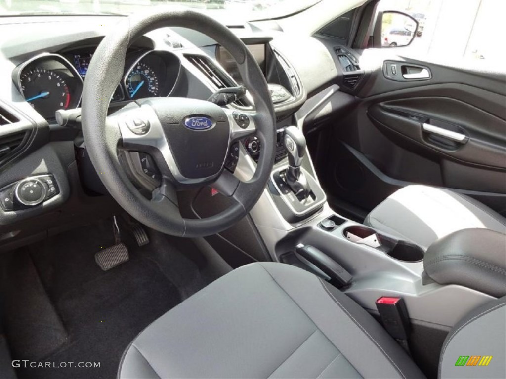 2013 Escape SE 1.6L EcoBoost - Frosted Glass Metallic / Charcoal Black photo #10