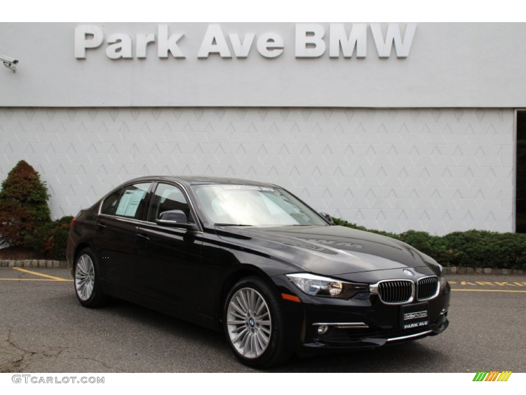 2013 3 Series 328i xDrive Sedan - Jet Black / Black photo #1