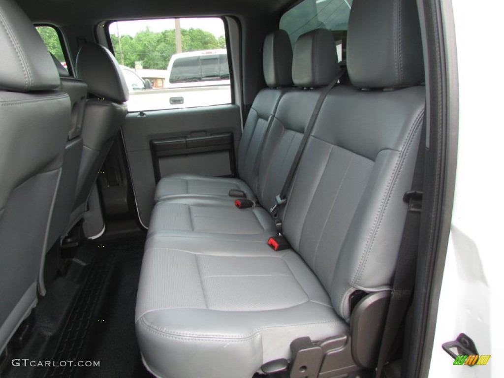 2011 Ford F250 Super Duty XL Crew Cab Rear Seat Photo #103883559