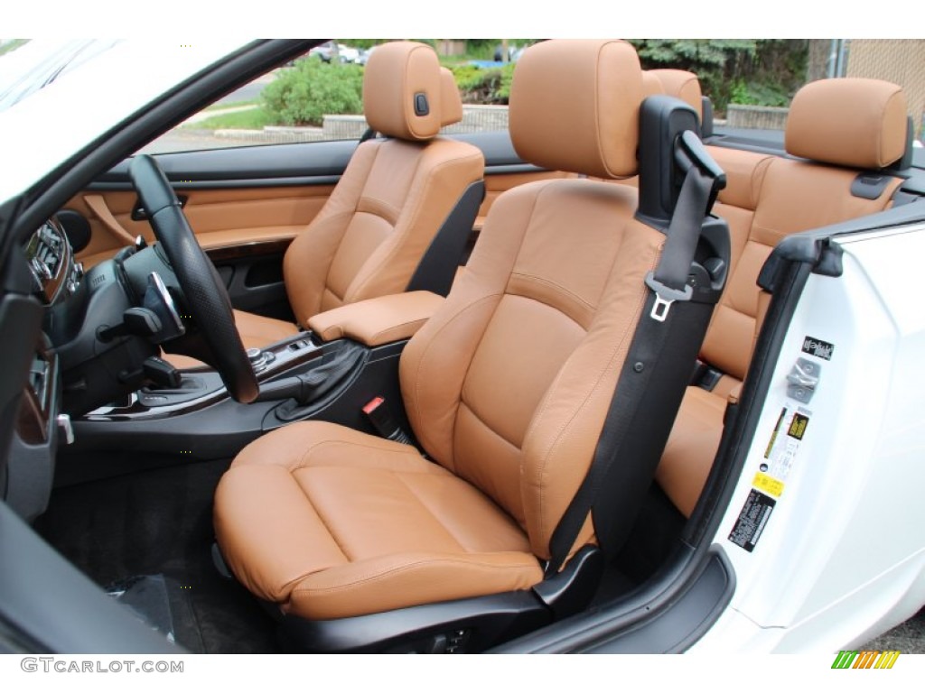 2011 3 Series 335i Convertible - Alpine White / Saddle Brown Dakota Leather photo #15