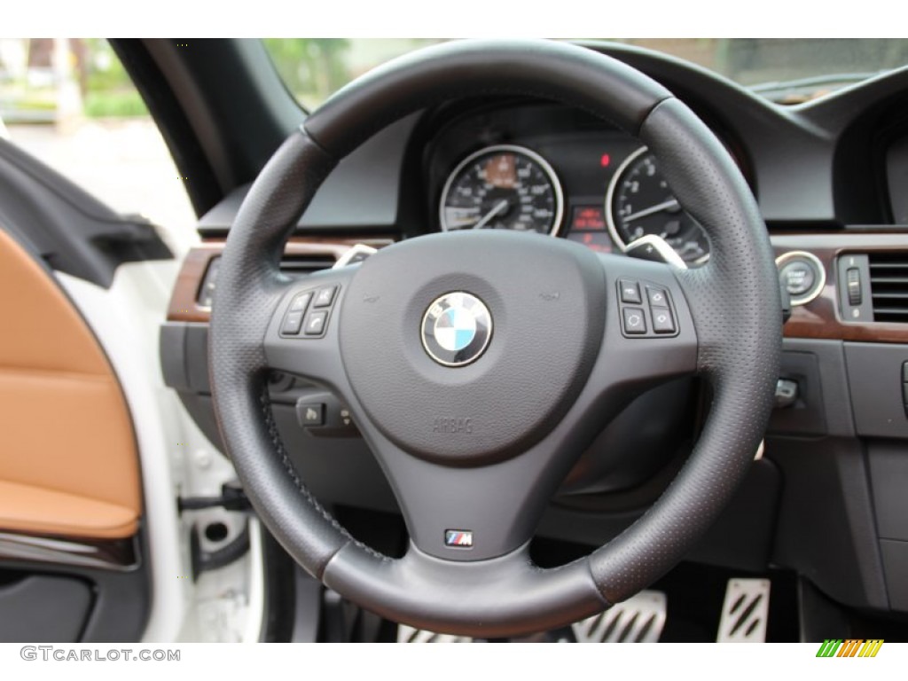 2011 3 Series 335i Convertible - Alpine White / Saddle Brown Dakota Leather photo #19