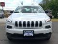 2014 Bright White Jeep Cherokee Sport 4x4  photo #2