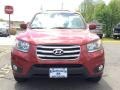 2012 Sierra Red Hyundai Santa Fe Limited V6 AWD  photo #2