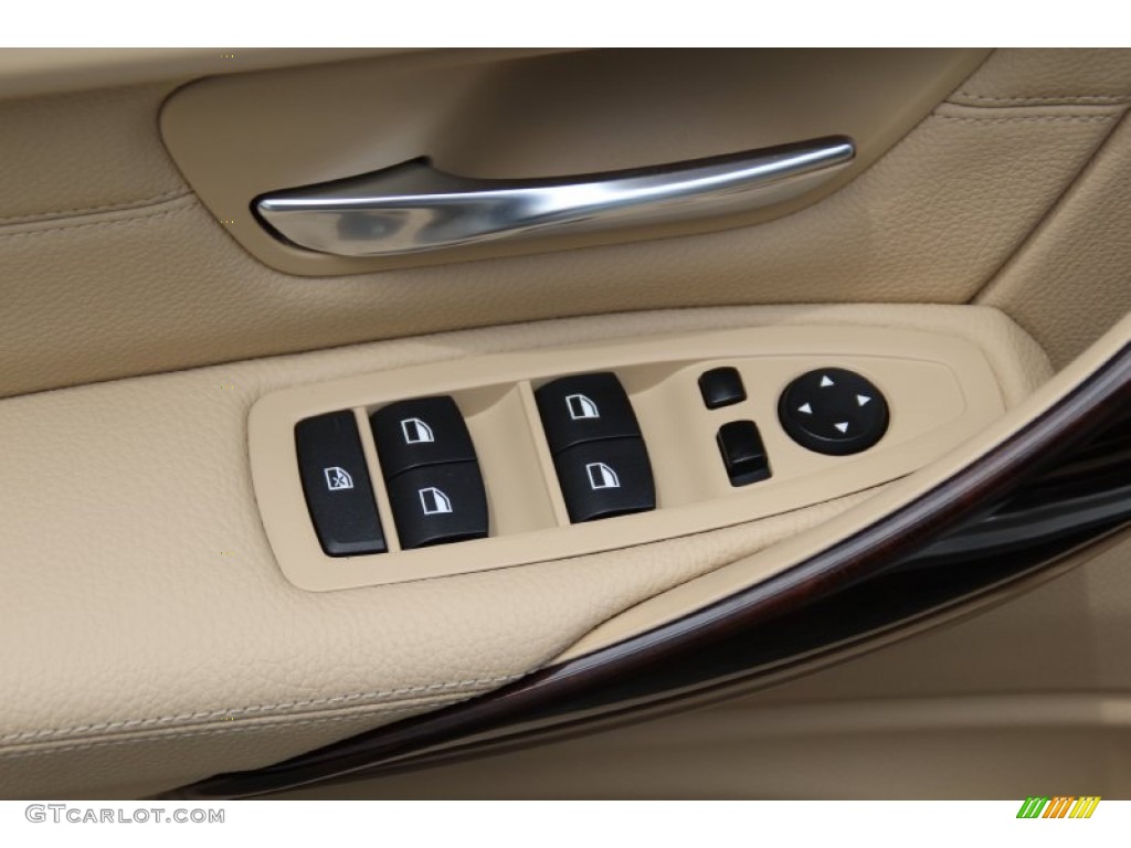2015 3 Series 320i xDrive Sedan - Alpine White / Venetian Beige photo #9