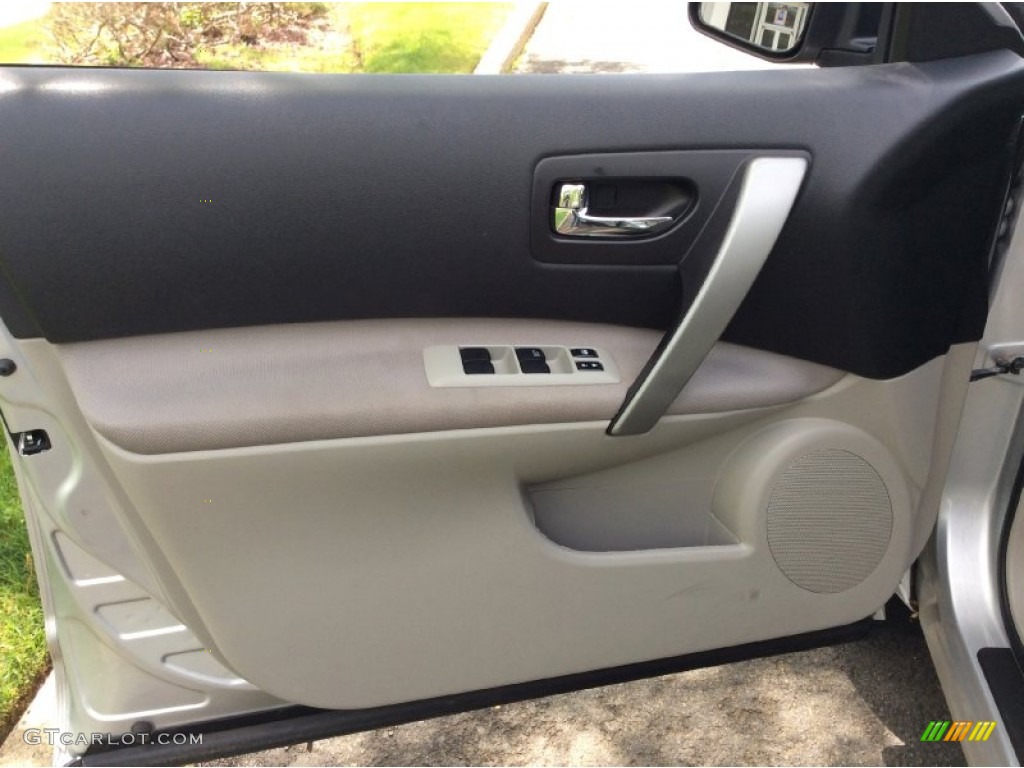 2008 Rogue S AWD - Silver Ice Metallic / Gray photo #7