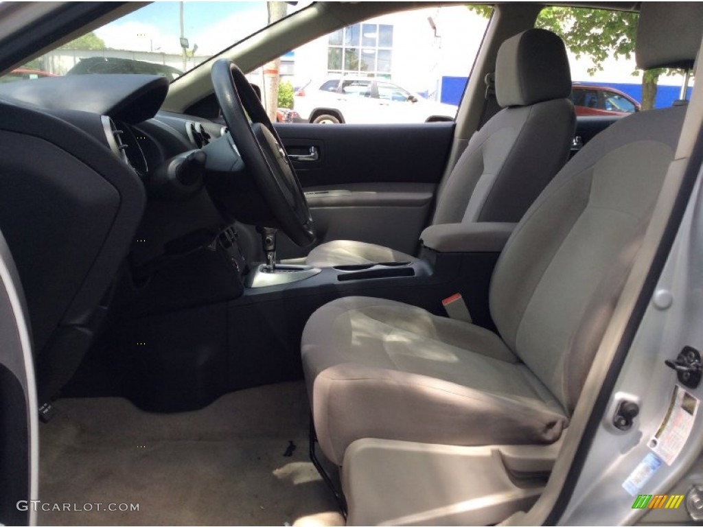 2008 Rogue S AWD - Silver Ice Metallic / Gray photo #10