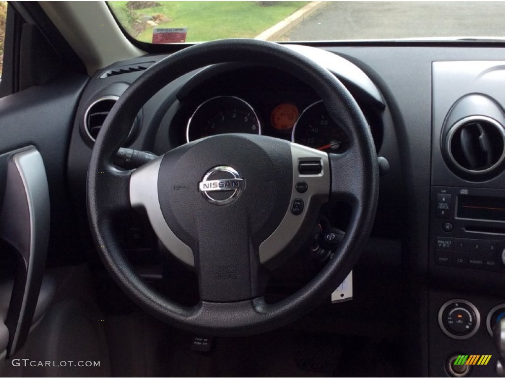 2008 Rogue S AWD - Silver Ice Metallic / Gray photo #14