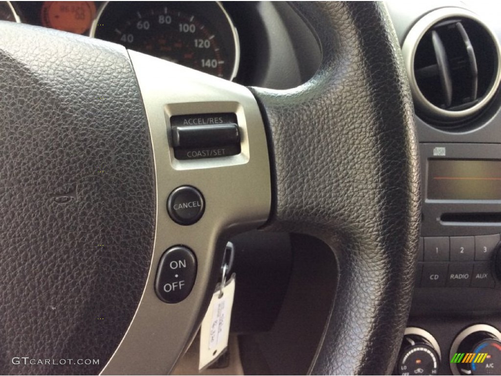 2008 Rogue S AWD - Silver Ice Metallic / Gray photo #15