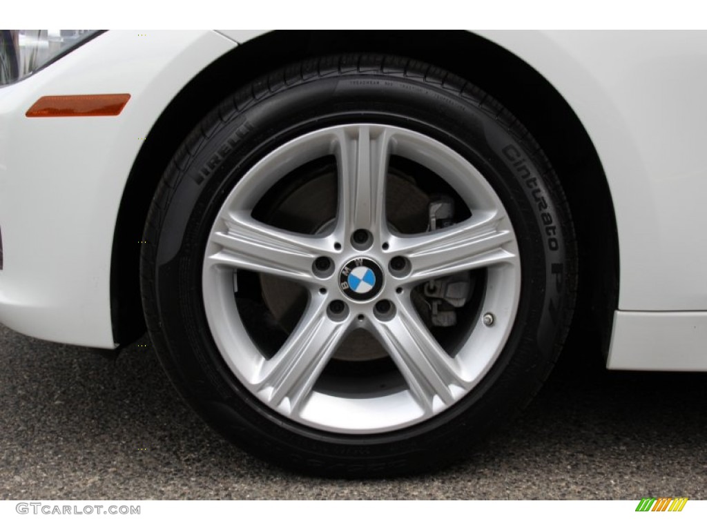 2015 3 Series 320i xDrive Sedan - Alpine White / Venetian Beige photo #31