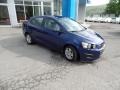 2012 Blue Topaz Metallic Chevrolet Sonic LS Sedan  photo #3