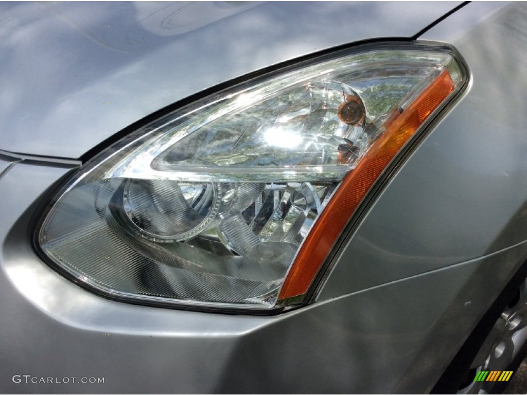 2008 Rogue S AWD - Silver Ice Metallic / Gray photo #28