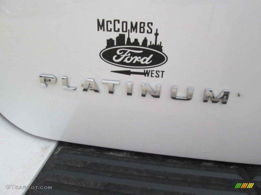 2015 Expedition EL Platinum - White Platinum Metallic Tri-Coat / Platinum Brunello photo #26