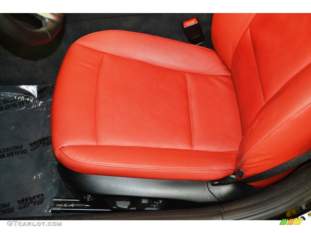 2012 Z4 sDrive28i - Jet Black / Coral Red photo #17