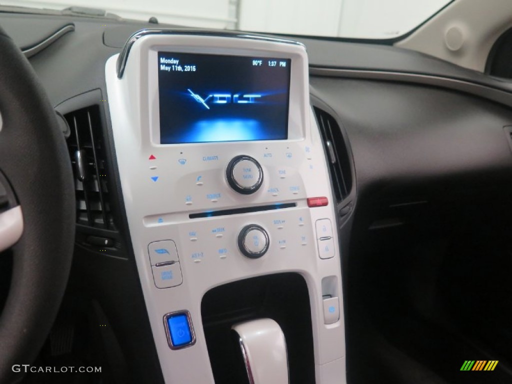 2012 Volt Hatchback - Cyber Gray Metallic / Jet Black/Ceramic White Accents photo #20