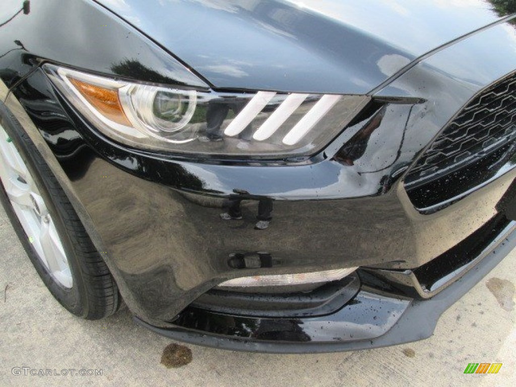 2015 Mustang V6 Coupe - Black / Ebony photo #25