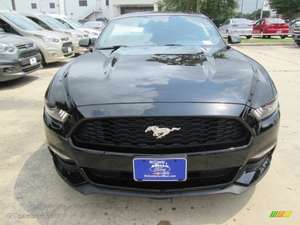 2015 Mustang V6 Coupe - Black / Ebony photo #29