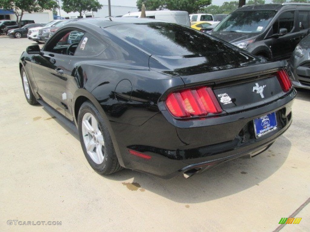 2015 Mustang V6 Coupe - Black / Ebony photo #31