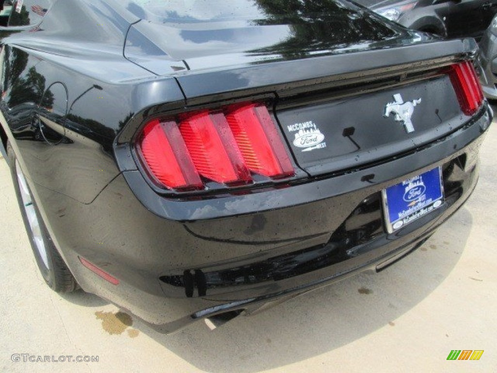 2015 Mustang V6 Coupe - Black / Ebony photo #32