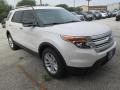 2015 White Platinum Ford Explorer XLT  photo #1