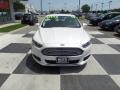 2015 Oxford White Ford Fusion Hybrid SE  photo #2