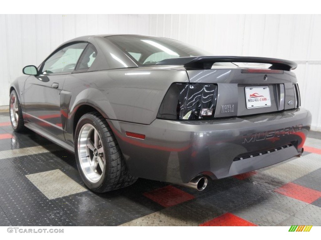 2003 Mustang Mach 1 Coupe - Dark Shadow Grey Metallic / Dark Charcoal photo #10