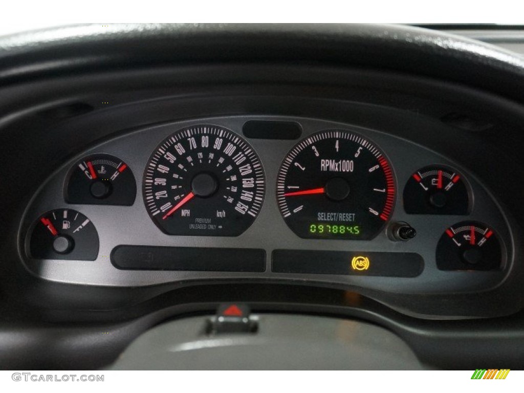 2003 Ford Mustang Mach 1 Coupe Gauges Photo #103892862