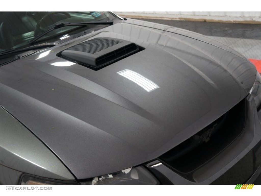 2003 Mustang Mach 1 Coupe - Dark Shadow Grey Metallic / Dark Charcoal photo #33