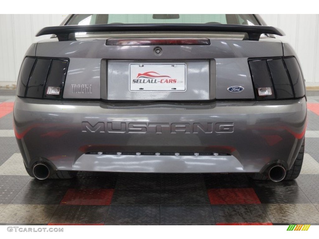 2003 Mustang Mach 1 Coupe - Dark Shadow Grey Metallic / Dark Charcoal photo #48