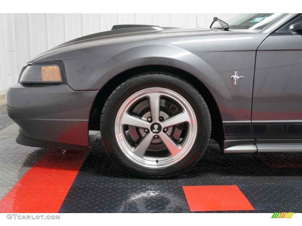 2003 Mustang Mach 1 Coupe - Dark Shadow Grey Metallic / Dark Charcoal photo #55