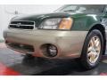 2000 Timberline Green Pearl Subaru Outback Limited Wagon  photo #44