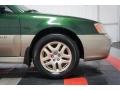 2000 Timberline Green Pearl Subaru Outback Limited Wagon  photo #47